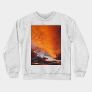 autumn sunset sky Crewneck Sweatshirt